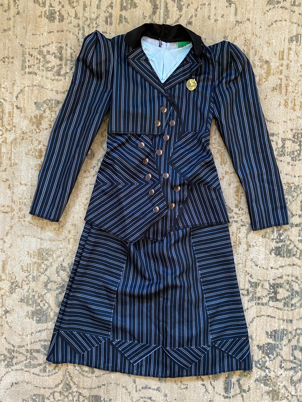 Wicked Kids Elphaba Shiz University Dress Costume - Size M (7-8)